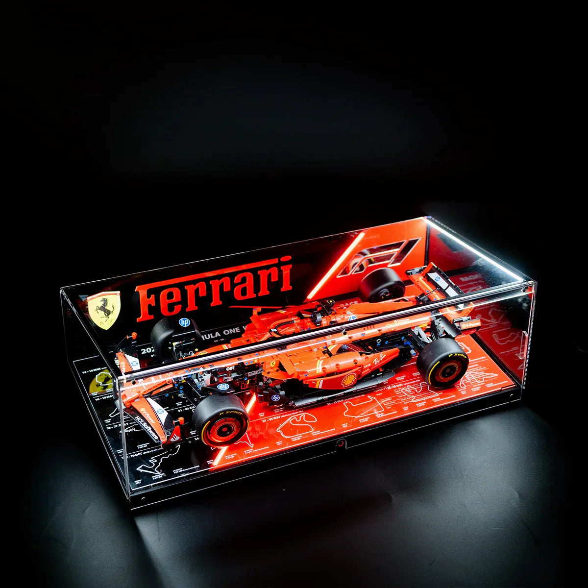 LED Display Case for F1 Race Cars