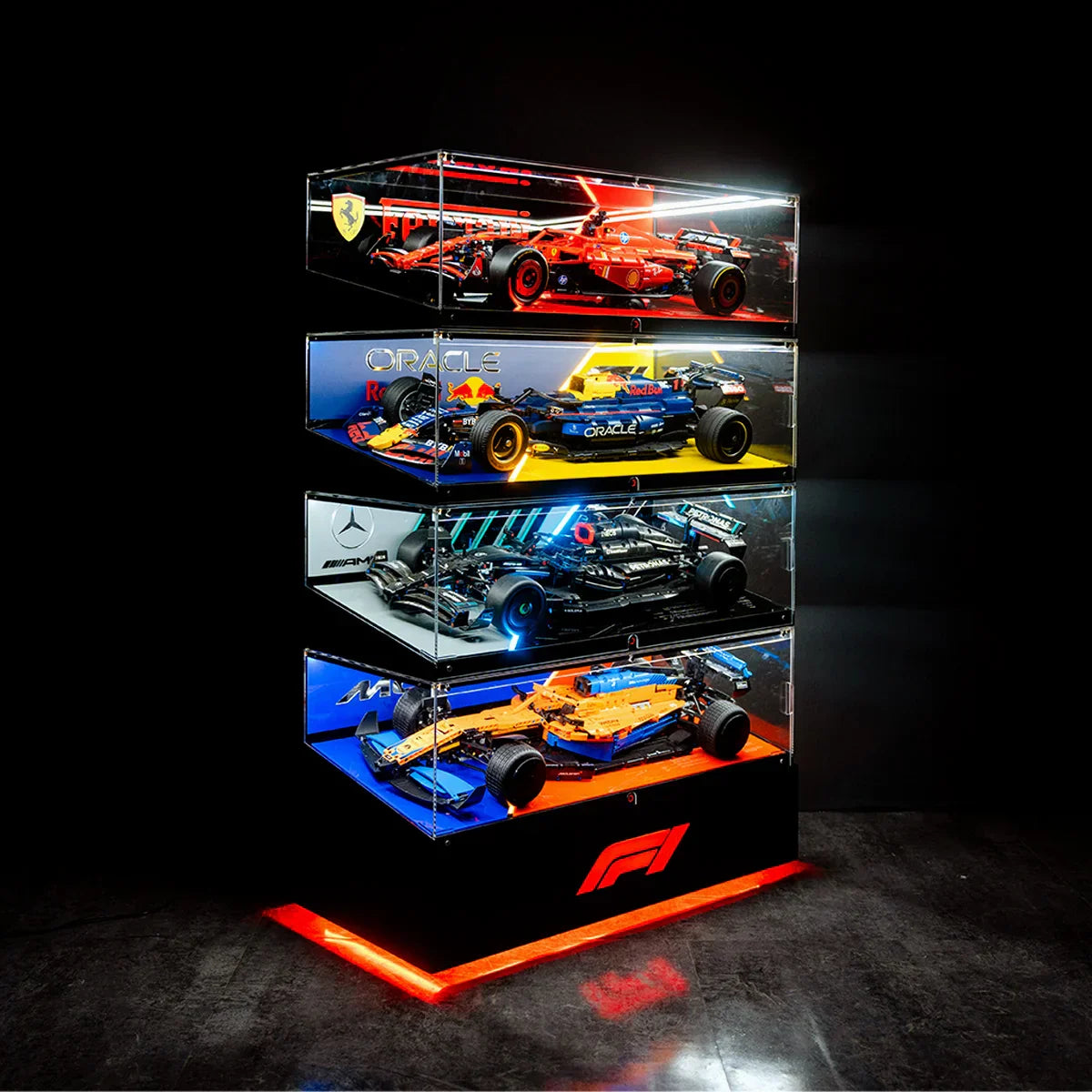 LED Display Case for F1 Race Cars
