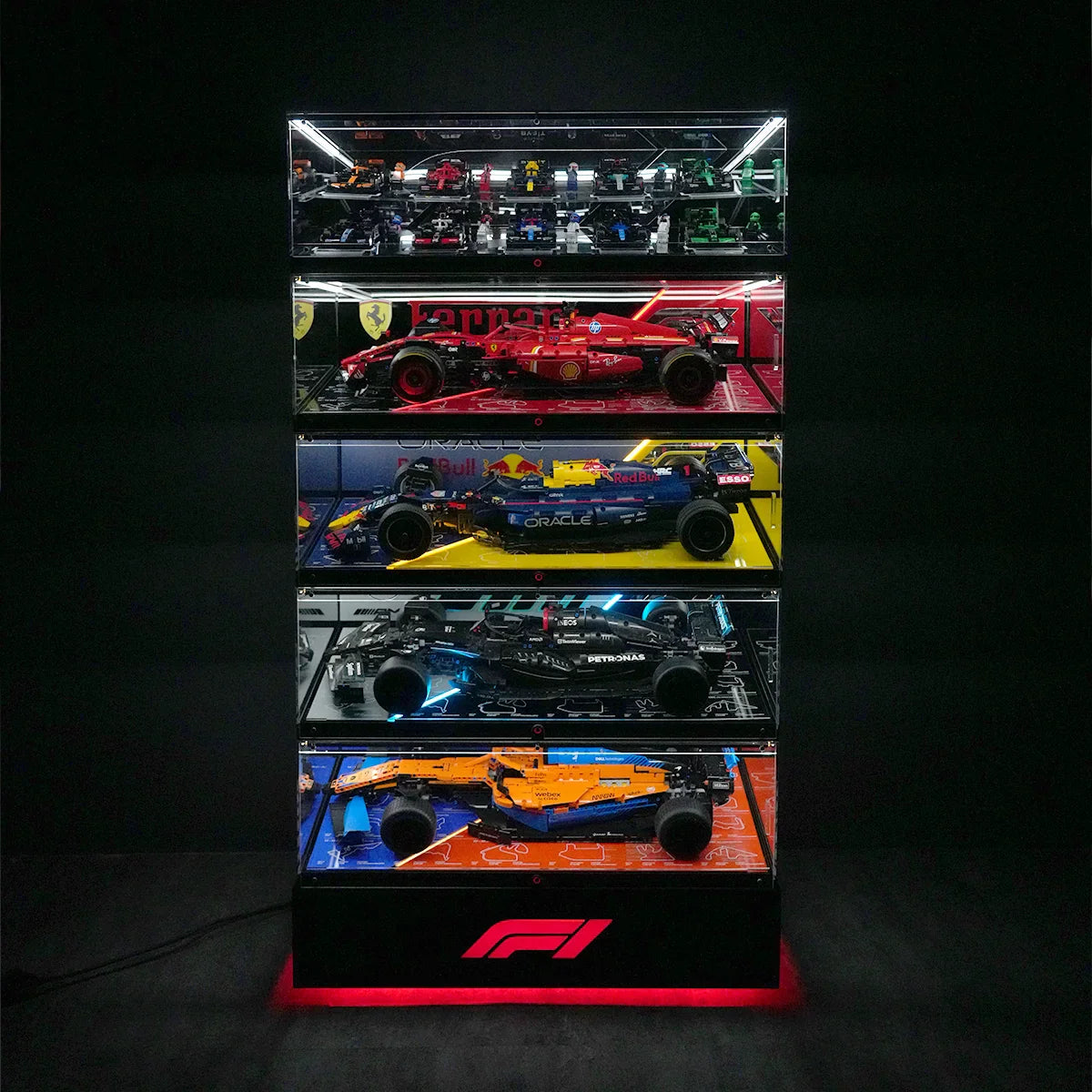 LED Display Case for F1 Race Cars
